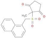 1,3-Cyclopentanedione, 2-methyl-2-[(1-naphthalenylmethyl)sulfonyl]-