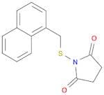 1-(naphthalen-1-ylmethylsulfanyl)pyrrolidine-2,5-dione