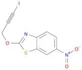 Benzothiazole, 2-[(3-iodo-2-propynyl)oxy]-6-nitro-