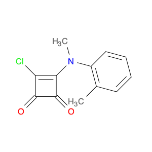 3-Cyclobutene-1,2-dione, 3-chloro-4-[methyl(2-methylphenyl)amino]-