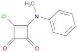 3-Cyclobutene-1,2-dione, 3-chloro-4-(methylphenylamino)-