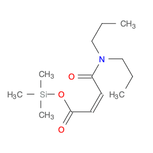 2-Butenoic acid, 4-(dipropylamino)-4-oxo-, trimethylsilyl ester, (Z)-