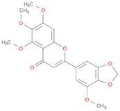 5,6,7-Trimethoxy-2-(7-methoxybenzo[d][1,3]dioxol-5-yl)-4H-chromen-4-one