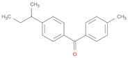 Methanone, (4-methylphenyl)[4-(1-methylpropyl)phenyl]-