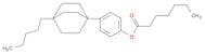 Heptanoic acid, 4-(4-pentylbicyclo[2.2.2]oct-1-yl)phenyl ester