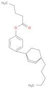 Pentanoic acid, 4-(4-pentylbicyclo[2.2.2]oct-1-yl)phenyl ester