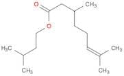 6-Octenoic acid, 3,7-dimethyl-, 3-methylbutyl ester