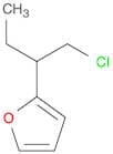 Furan, 2-[1-(chloromethyl)propyl]-