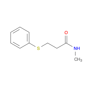 Propanamide, N-methyl-3-(phenylthio)-