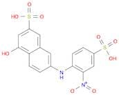 2-Naphthalenesulfonic acid, 4-hydroxy-7-[(2-nitro-4-sulfophenyl)amino]-