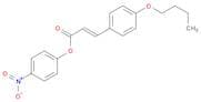 2-Propenoic acid, 3-(4-butoxyphenyl)-, 4-nitrophenyl ester, (E)-