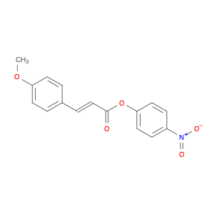 2-Propenoic acid, 3-(4-methoxyphenyl)-, 4-nitrophenyl ester, (E)-
