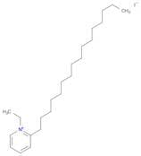 Pyridinium, 1-ethyl-2-hexadecyl-, iodide