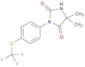 2,4-Imidazolidinedione, 5,5-dimethyl-3-[4-[(trifluoromethyl)thio]phenyl]-