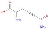 4-Hexynoic acid, 2,6-diamino-6-oxo-
