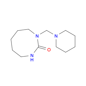 1,3-Diazocin-2(1H)-one, hexahydro-1-(1-piperidinylmethyl)-