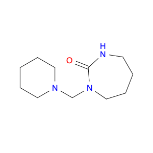 2H-1,3-Diazepin-2-one, hexahydro-1-(1-piperidinylmethyl)-