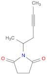 2,5-Pyrrolidinedione, 1-(1-methyl-3-pentynyl)-