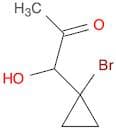 2-Propanone, 1-(1-bromocyclopropyl)-1-hydroxy-