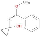 Cyclopropanol, 1-(2-methoxy-2-phenylethenyl)-