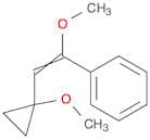 Benzene, [1-methoxy-2-(1-methoxycyclopropyl)ethenyl]-