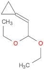 Cyclopropane, (2,2-diethoxyethylidene)-