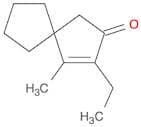 Spiro[4.4]non-3-en-2-one, 3-ethyl-4-methyl-