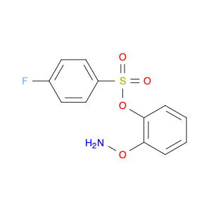 Benzenesulfonic acid, 4-fluoro-, 2-(aminooxy)phenyl ester