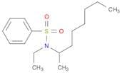 Benzenesulfonamide, N-ethyl-N-(1-methylheptyl)-