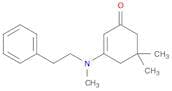 2-Cyclohexen-1-one, 5,5-dimethyl-3-[methyl(2-phenylethyl)amino]-