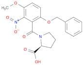 L-Proline, 1-[3-methoxy-2-nitro-6-(phenylmethoxy)benzoyl]-