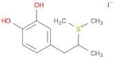Sulfonium, [2-(3,4-dihydroxyphenyl)-1-methylethyl]dimethyl-, iodide