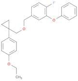 Benzene,4-[[[1-(4-ethoxyphenyl)cyclopropyl]methoxy]methyl]-1-fluoro-2-phenoxy-