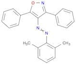 Isoxazole, 4-[(2,6-dimethylphenyl)azo]-3,5-diphenyl-