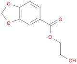 1,3-Benzodioxole-5-carboxylic acid, 2-hydroxyethyl ester