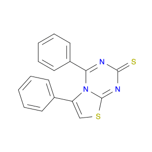 2H-Thiazolo[3,2-a]-1,3,5-triazine-2-thione, 4,6-diphenyl-