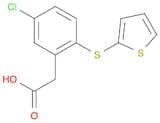Benzeneacetic acid, 5-chloro-2-(2-thienylthio)-