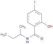 Benzamide, 2-hydroxy-4-iodo-N-(1-methylpropyl)-