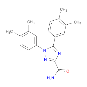 1H-1,2,4-Triazole-3-carboxamide, 1,5-bis(3,4-dimethylphenyl)-