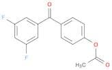 4-Acetoxy-3',5'-difluorobenzophenone