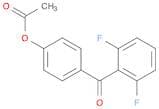 4-Acetoxy-2',6'-difluorobenzophenone