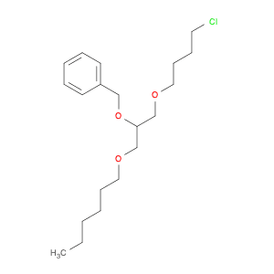 Benzene, [[2-(4-chlorobutoxy)-1-[(hexyloxy)methyl]ethoxy]methyl]-