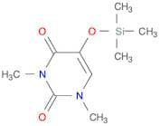 2,4(1H,3H)-Pyrimidinedione, 1,3-dimethyl-5-[(trimethylsilyl)oxy]-