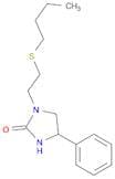 2-Imidazolidinone, 1-[2-(butylthio)ethyl]-4-phenyl-
