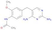 N-(4-((2,4-Diaminopyrimidin-5-yl)methyl)-2-methoxyphenyl)acetamide