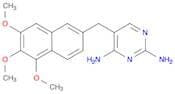 2,4-Pyrimidinediamine, 5-[(5,6,7-trimethoxy-2-naphthalenyl)methyl]-
