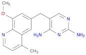 2,4-Pyrimidinediamine, 5-[(8-methoxy-4-methyl-6-quinolinyl)methyl]-