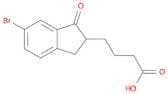 1H-Indene-2-butanoic acid, 6-bromo-2,3-dihydro-1-oxo-