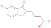 1H-Indene-2-butanoic acid, 6-chloro-2,3-dihydro-1-oxo-