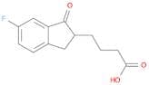 1H-Indene-2-butanoic acid, 6-fluoro-2,3-dihydro-1-oxo-